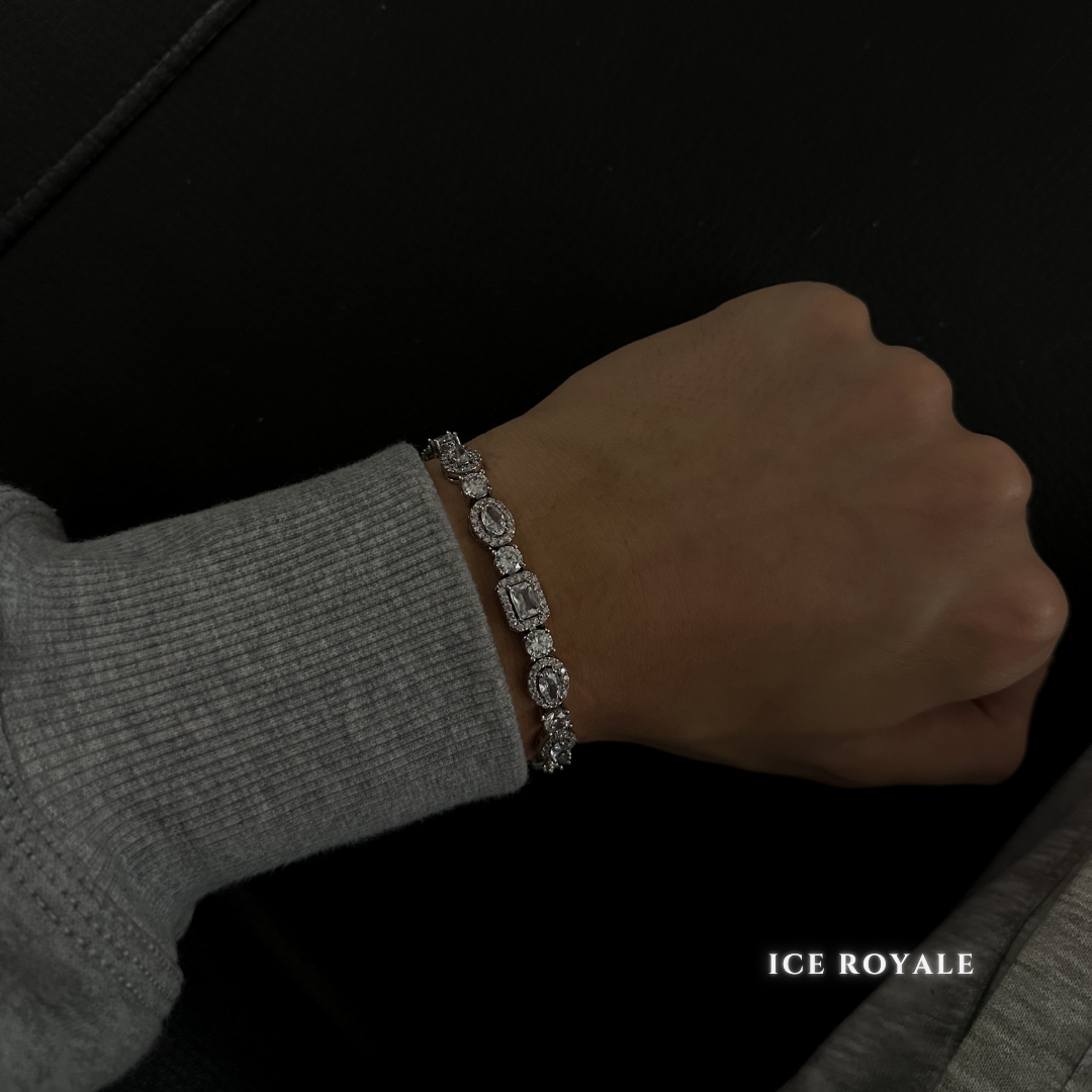 Bransoletka Multi-stone [SILVER]