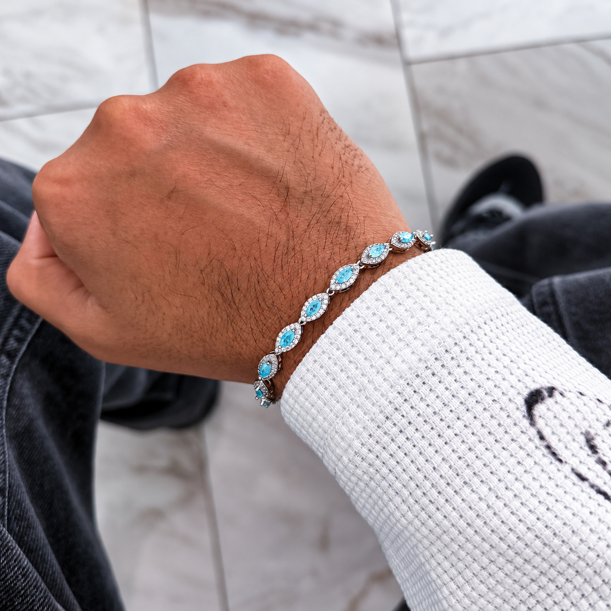 Iced Eyes Bracelet